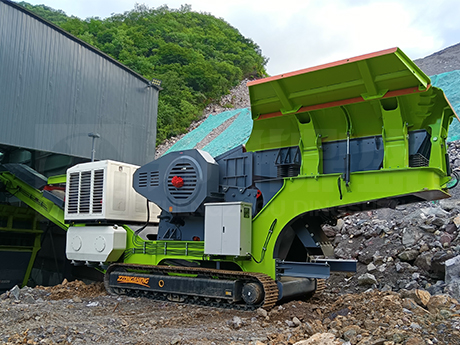 北京年處置100萬噸基建工程棄渣移動破碎生（shēng）產線