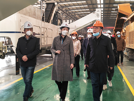 滎陽市市長一行蒞臨（lín）鄭州粉色导航污下载視察工（gōng）作