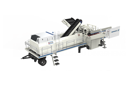 WLF轮胎式轻物质联合分离车