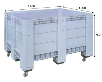 帶（dài）輪卡板箱